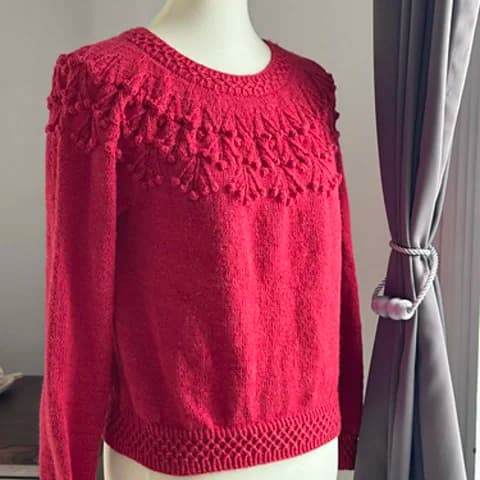 Cherry Berry Pullover