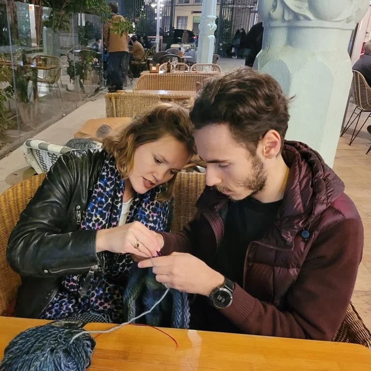 Een foto van Pedro en zijn vrouw Pia.