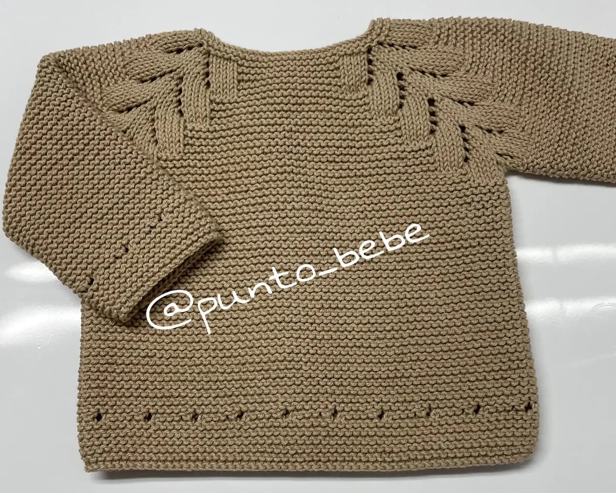 JERSEY ESPIGA - Puntobebé Hechoamano