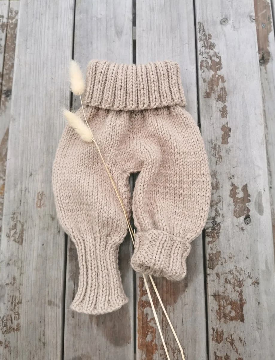 Baby Pumphose - Naturstück
