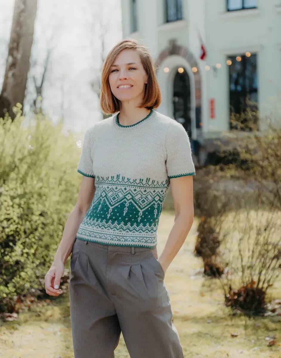 Hayat Top - Zanete Knits