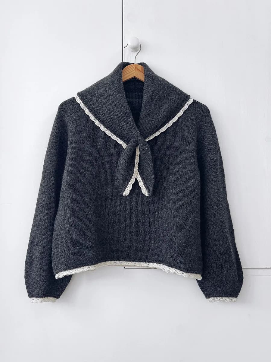 Sami Sweater with Collar - Katharina von Blumenthal