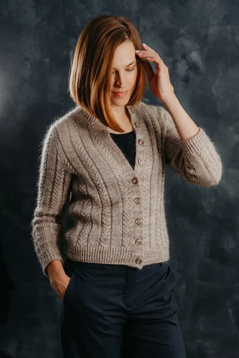 Layan Cardigan - Zanete Knits