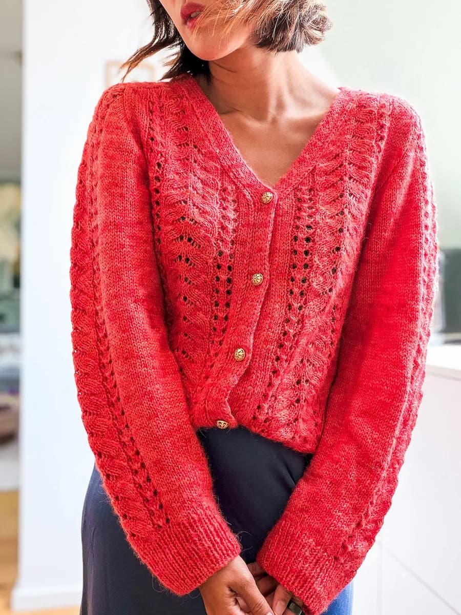 Lacy Day Cardigan - Yeon Hwa Lee