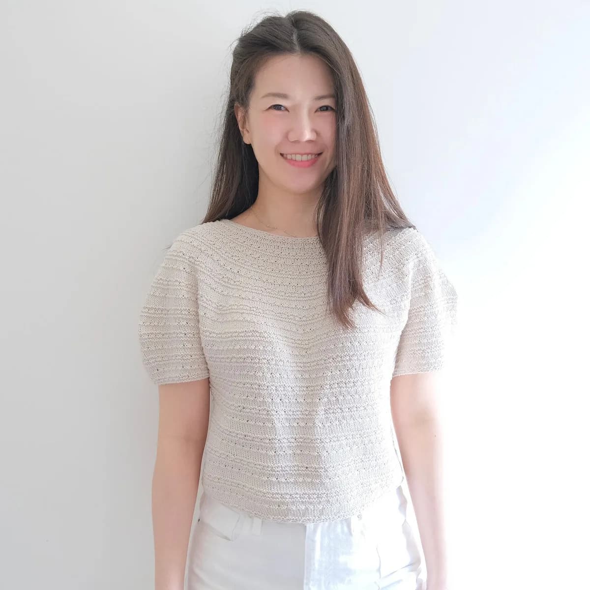 Chou fleur Top - Knits pour moi