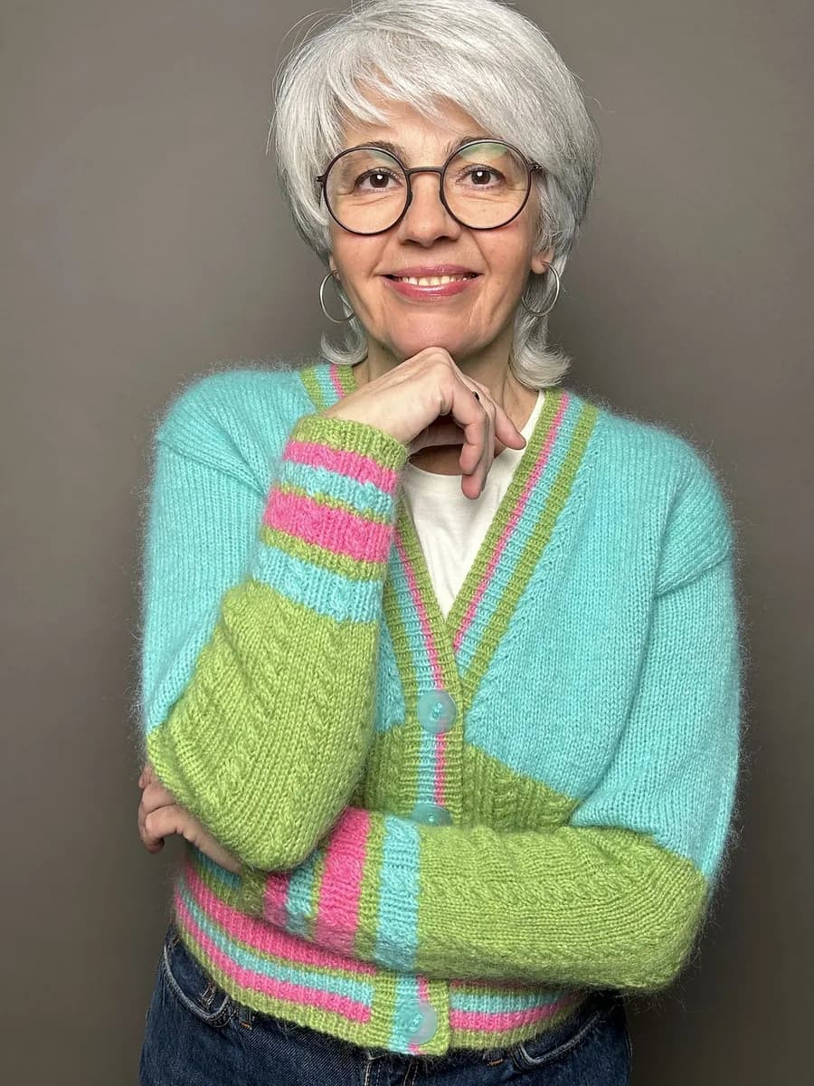 My College Cardigan - Daniela Bauer