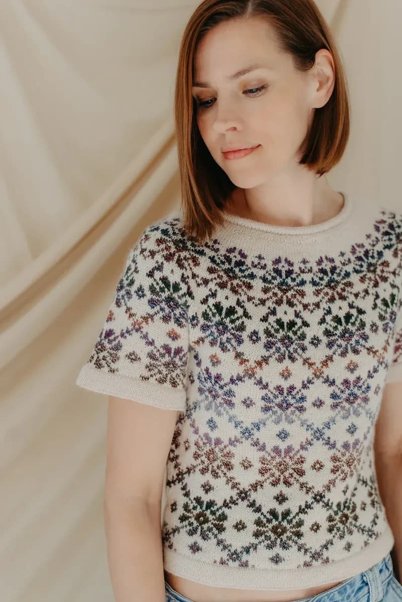 Celestia Top - Zanete Knits