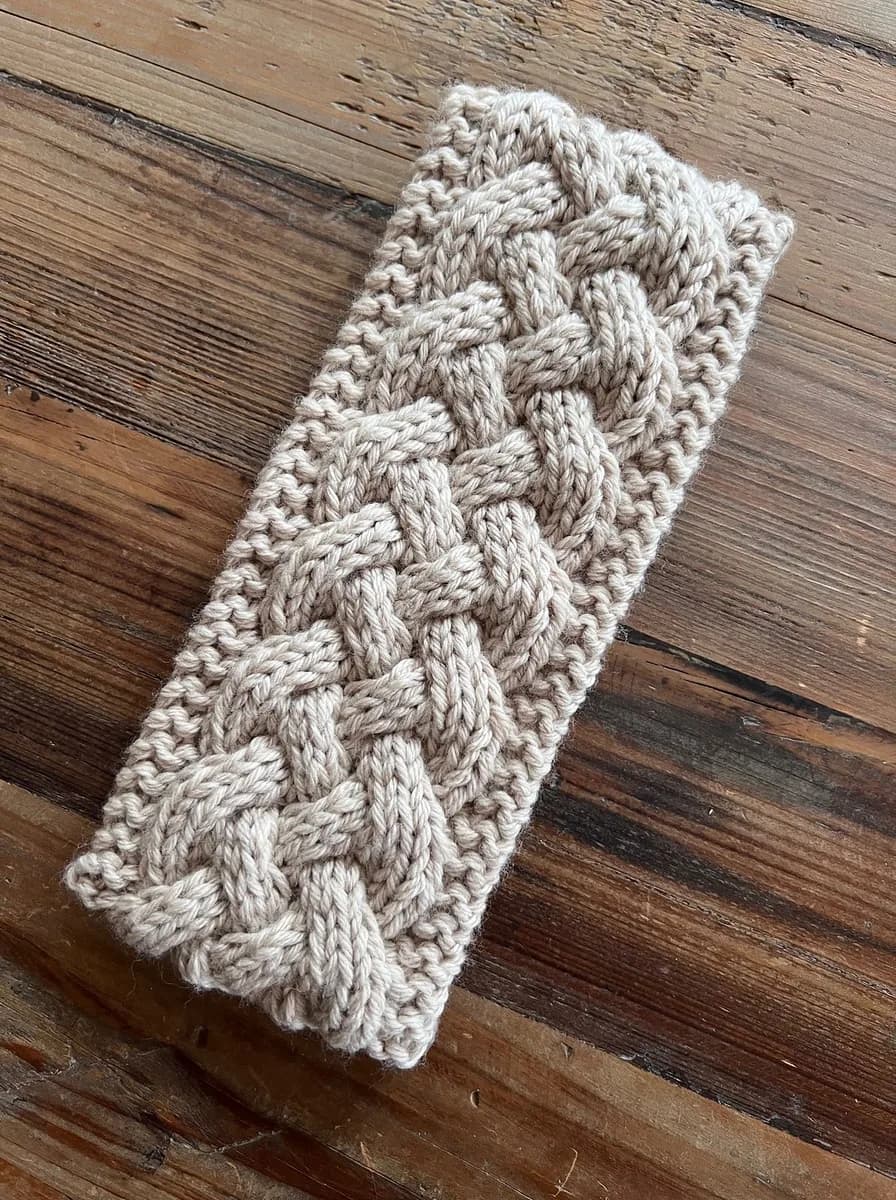 Devyn's Braided Headband - Swedish Hare