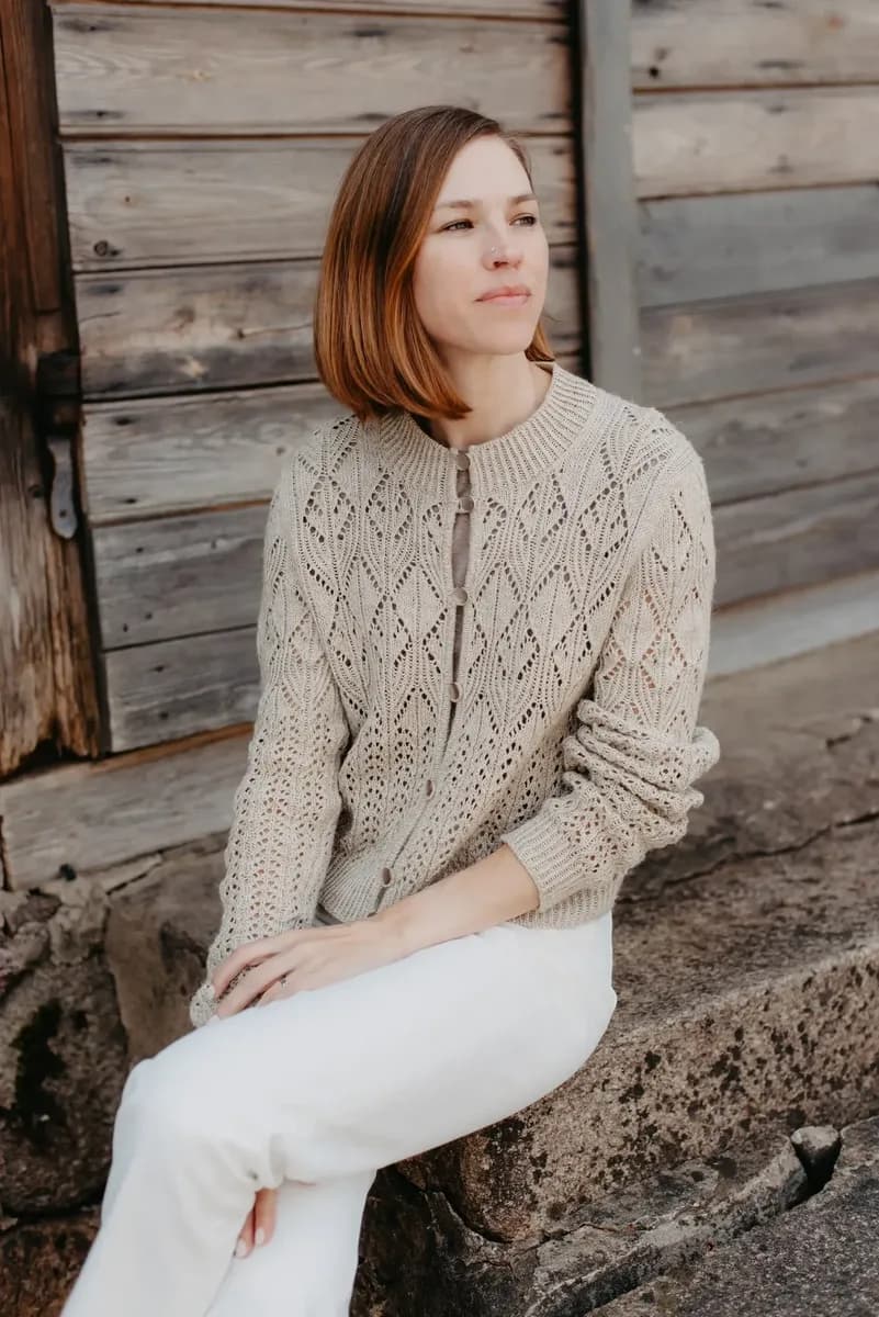Tawus Cardigan - Zanete Knits