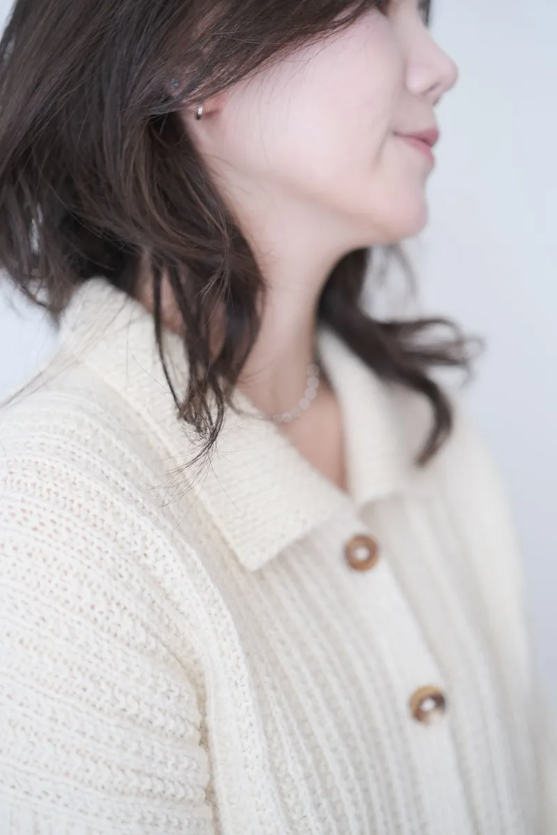 That Collar Cardigan - Knits pour moi