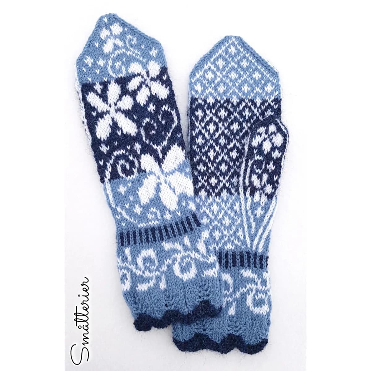 Flor Mittens - Hilde Ropstad