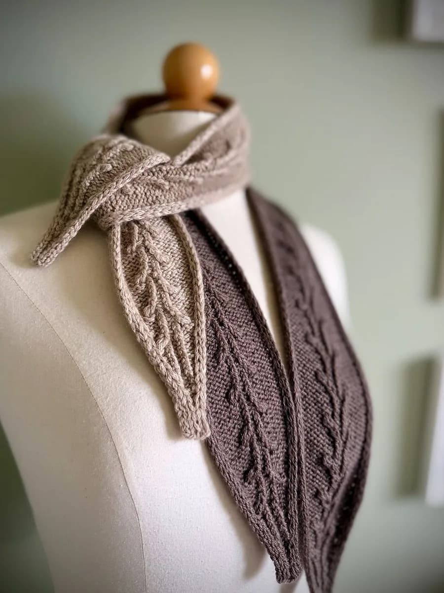 Just a Little Scarf - Iryna (loveknitnl)