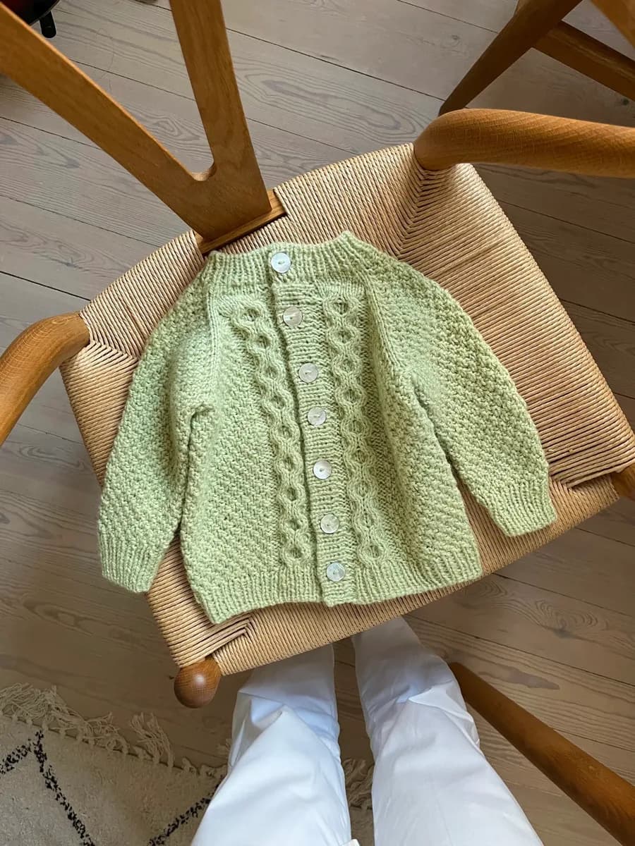 Frida Cardigan barn - Ingrid Dyb