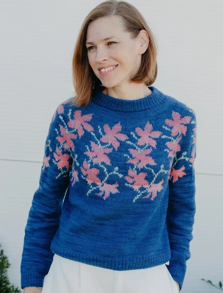 Daydream Lily Sweater - Zanete Knits