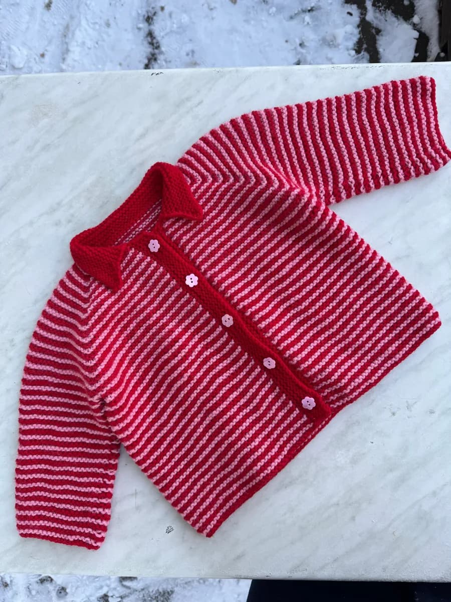 Bibi cardigan barn - Ingrid Dyb